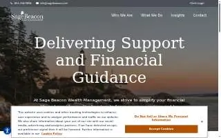 Sage Beacon Wealth Management website