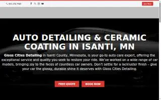 Gloss Cities Detailing website