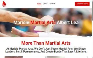 Maricle Martial Arts website