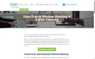 Clean and Clear of Eden Prairie website