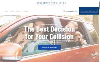 Crosstown Collision - Auto Body Repair - Eden Prairie website