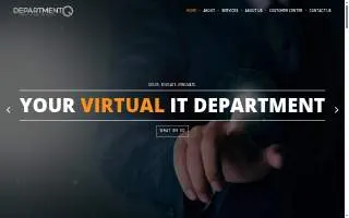 Department Q LLC - Technology Services website