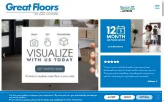 Great Floors of Eden Prairie website