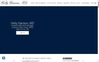 Holly Hanson, MD website