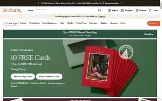 Shutterfly and Lifetouch website