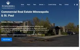 Summerhill Commercial Real Estate, LLC website