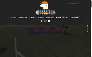 Sweaty Paws website