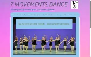 7 Movements Dance website