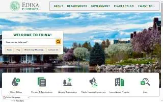 Edina Aquatic Center website