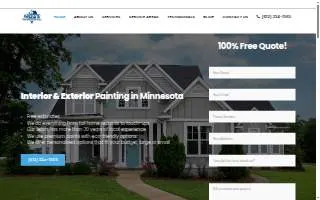 Nate's Painting LLC website