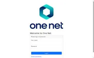 OneNet Global website