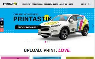 Printastik website