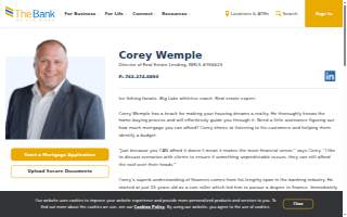 Corey Wemple - The Bank of Elk River