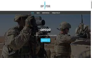 OPFOR Airsoft and Hobby website