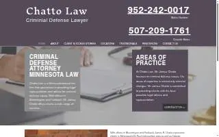 Chatto Law Office website