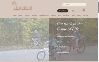 Humfeld Chiropractic and Nutrition Center website