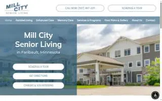 Mill City Senior Living website
