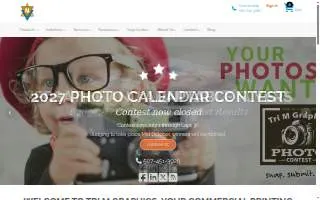 Tri M Graphics of Faribault website