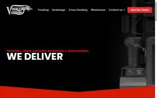 Vogelsberg Trucking website