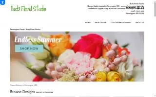 Buds Floral Studio website