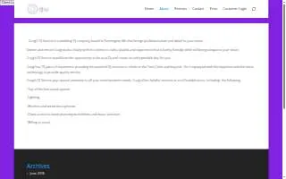 Craig's DJ Service website