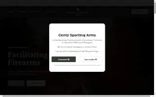Gentz Sporting Arms of Farmington website
