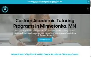 Journey to Learning Tutoring of East Bethel website
