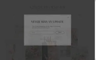 Kenzie Heckmann Events website