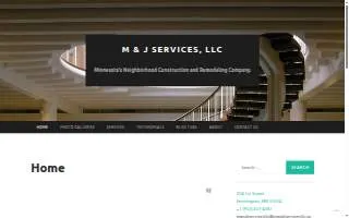 M and J Services LLC website