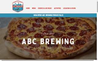 ABC Brewing and Pizza Fergus Falls