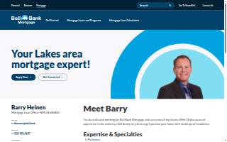 Bell Bank Mortgage, Barry Heinen