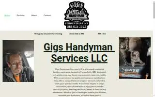 GIGS Handyman Services LLC website