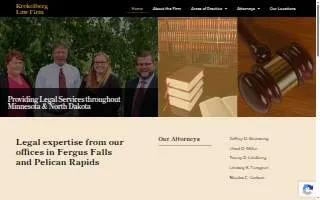 Krekelberg Law Firm website