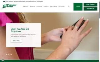 Pioneer Pointe website