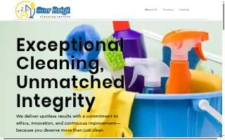 Star Bright Professional Cleaning Services website