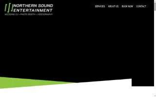 Northern Sound Entertainment of Forest Lake website
