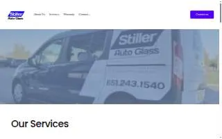 Stiller Auto Glass Forest Lake website