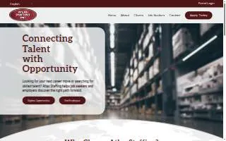 Atlas Staffing - Brooklyn Park of Maple Grove website