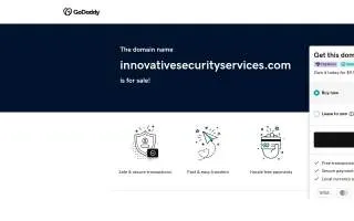 Innovative Security Services, Inc of Fridley website