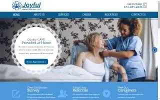Joyful Home Health Care Llc website