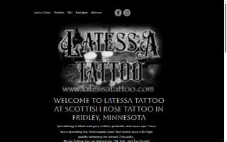 Latessa Tattoo website