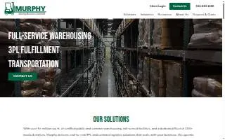Murphy Logistics Solutions - Fridley Distribution Center (4700 Main) website