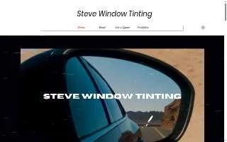 Steve's window tinting and PPF website