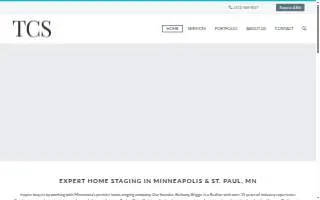 Twin Cities Staging of Fridley website