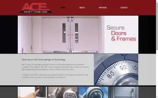 Ace Security Technologies website