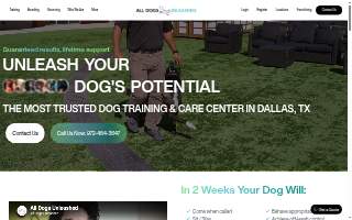 All Dogs Unleashed Dog Training