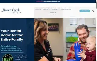 Bassett Creek Dental website