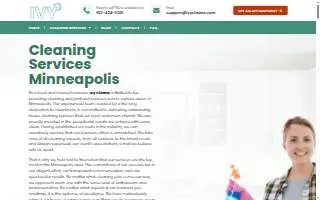 Ivy Cleans website