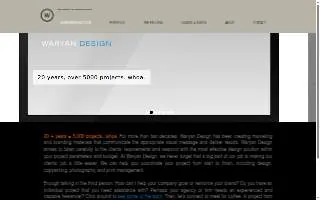 Waryan Design of Golden Valley website