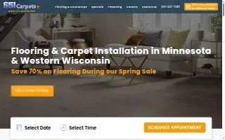 651 Carpets+ website